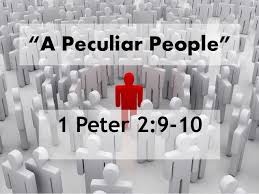 A PECULIAR PEOPLE